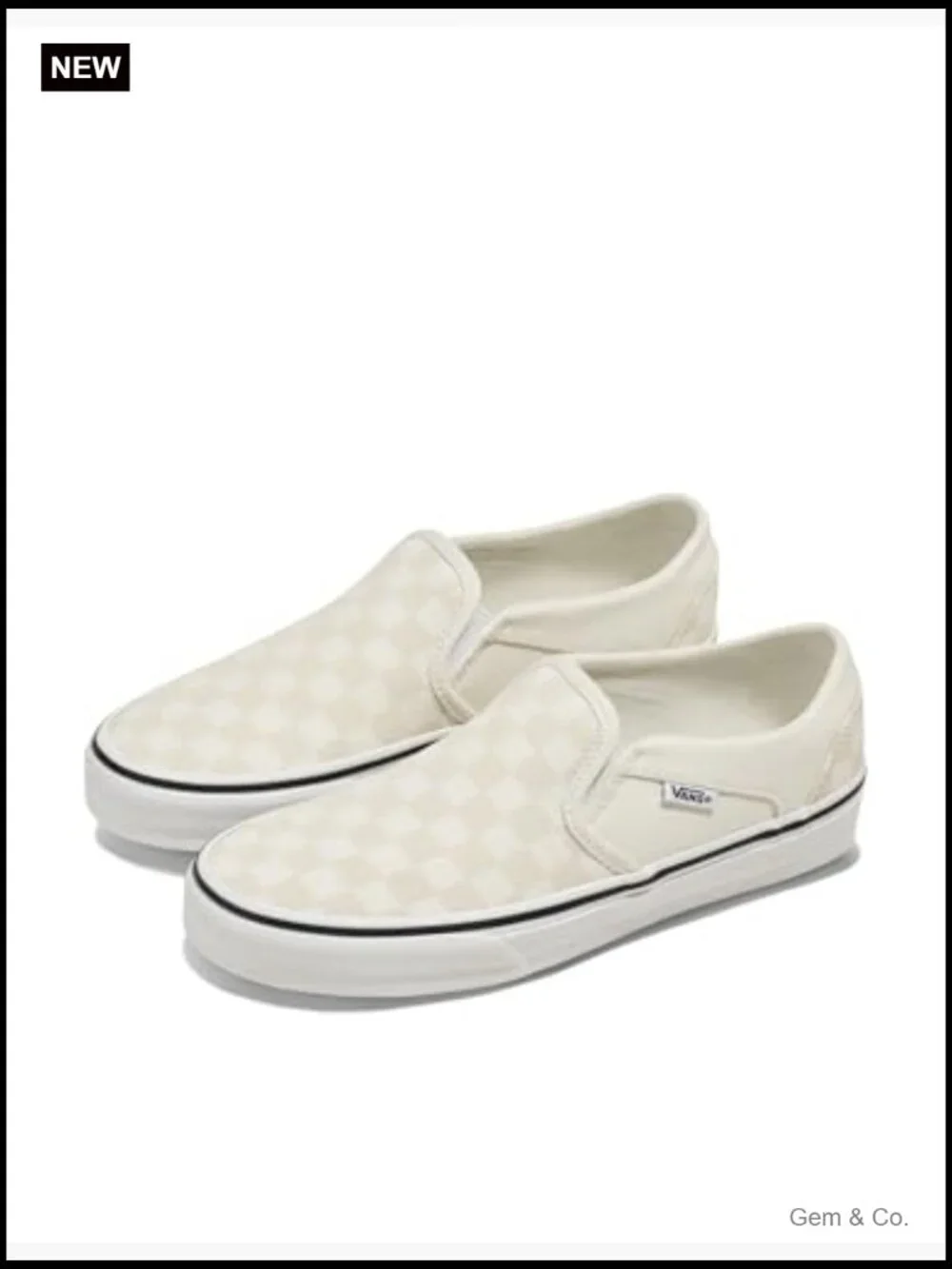 Women's Slip-on Canvas Fashion Sneakers - Low Top Athletic Shoes
